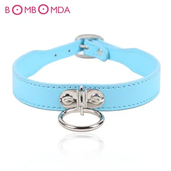 Colorful Sexy Flirting Bondage Neck Collar/Cervical Collar/Slave Neck Ring/ Neck Collars Ring/ Sex Toys Adult Games for woman O3
