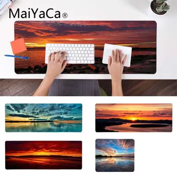 

MaiYaCa Gaming Mouse Pad Sunset and Sea mouse pad gamer play mats Comfort Mouse Mat Gaming Lockedge Mousepad
