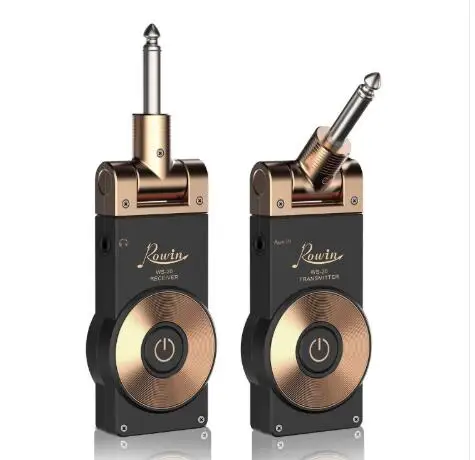 

Rowin WS-20 2.4G Wireless Guitar System Rechargeable Lithium Battery Transmitter Receiver 30 Meters Transmission Range