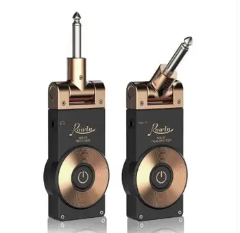 

Rowin WS-20 2.4G Wireless Guitar System Rechargeable Lithium Battery Transmitter Receiver 30 Meters Transmission Range
