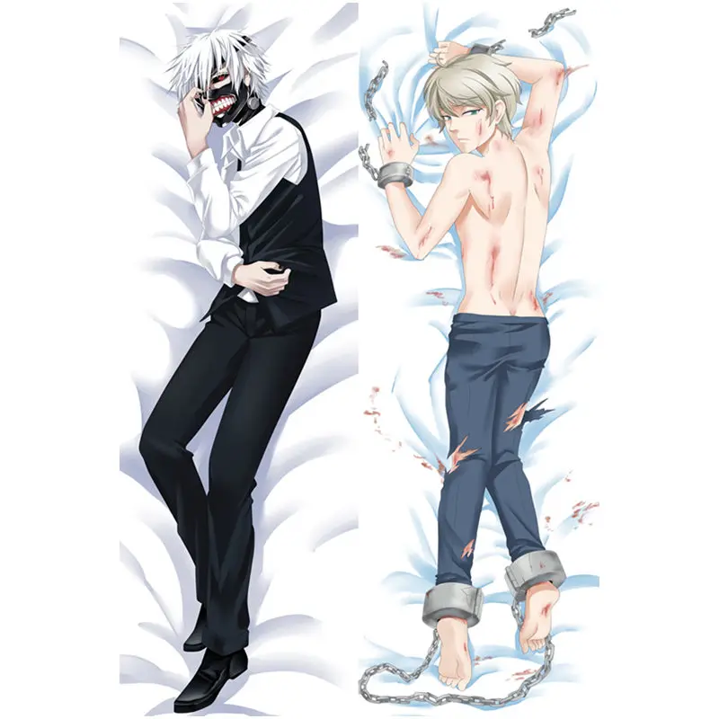 Аниме «Tokyo Ghoul» наволочки для косплея канеки кэна, маска Touka/Dakimakura Чехол сексуальная девушка 3D двухсторонняя постельные принадлежности обниматься тела Чехол - Цвет: Polyester