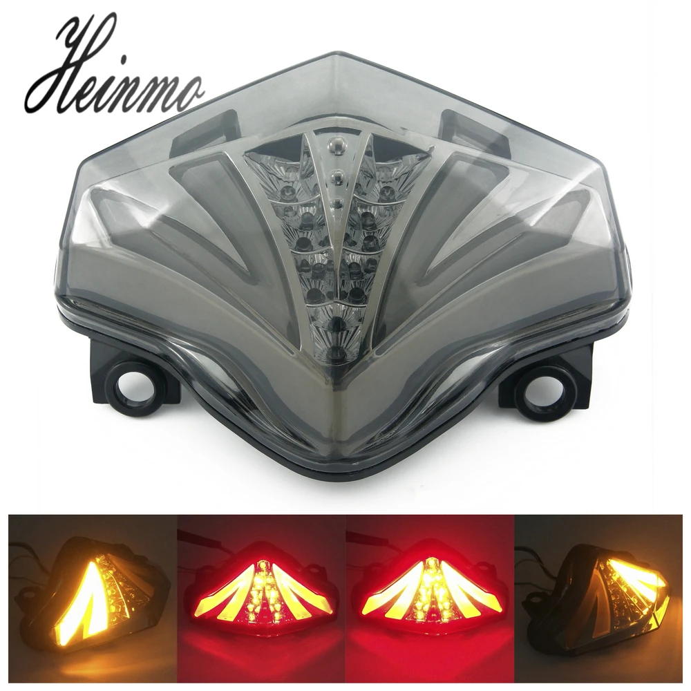 

Motorcycle LED Rear Tail Brake Turn Signal Lamp Flashing Light Blinker Flasher For Kawasaki Ninja ER6N ER-6N ER6F ER-6F 12-2017