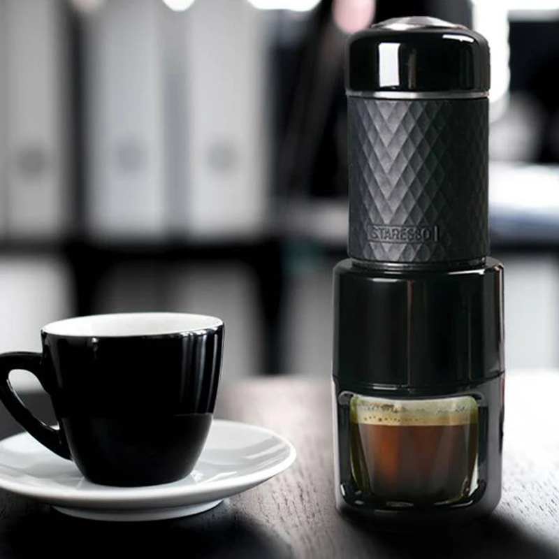 2018 American STARESSO Mini Hand pressure Coffee machine portable Manual Espresso machine 15-20BAR