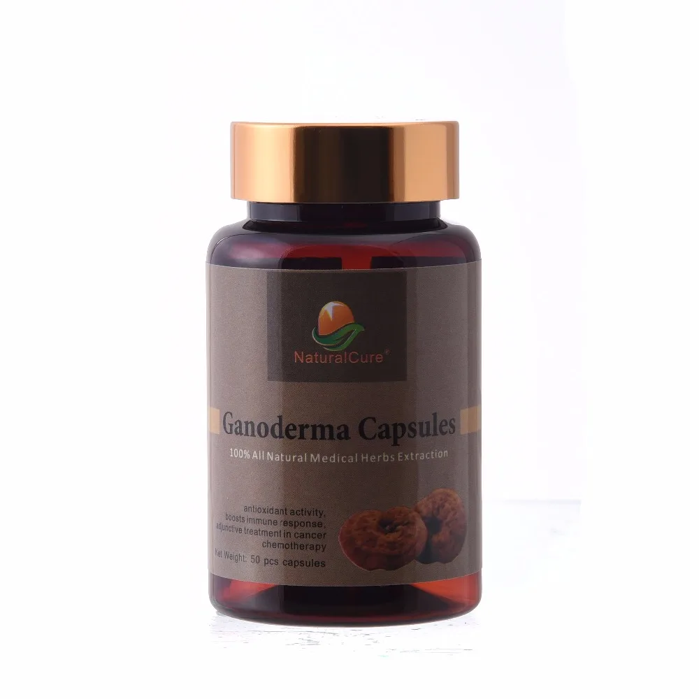 

NaturalCure Ganoderma Capsule, Grade One Turkey Tail Mushroom, prevention and treatment of tumor and cancer, Improve Immunity
