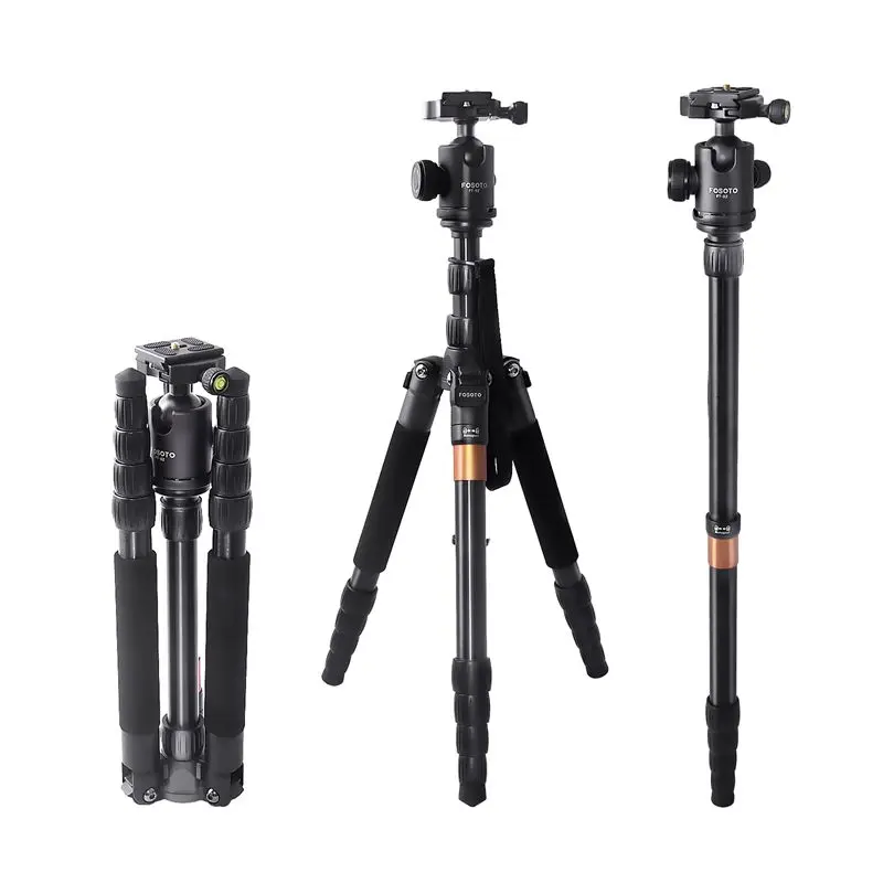 

Fusitu F-666 Professional Camera Monopod Walking Stick Portable Travel Camera Tripod for DSLR Camera and Phone