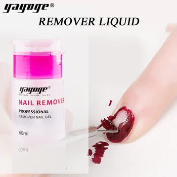

Yayoge Nail Polish Remover Liquid 60 ml Nail Art Surface Cleanser Acrylic UV Gel Varnish Removing Manicure Tools