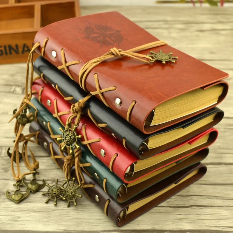 

Bandage DIY Notebook Travel Diary Vintage Hand-painted Blank Book Crative Notebook Kraft Paper Universal Books Best Friends Gift