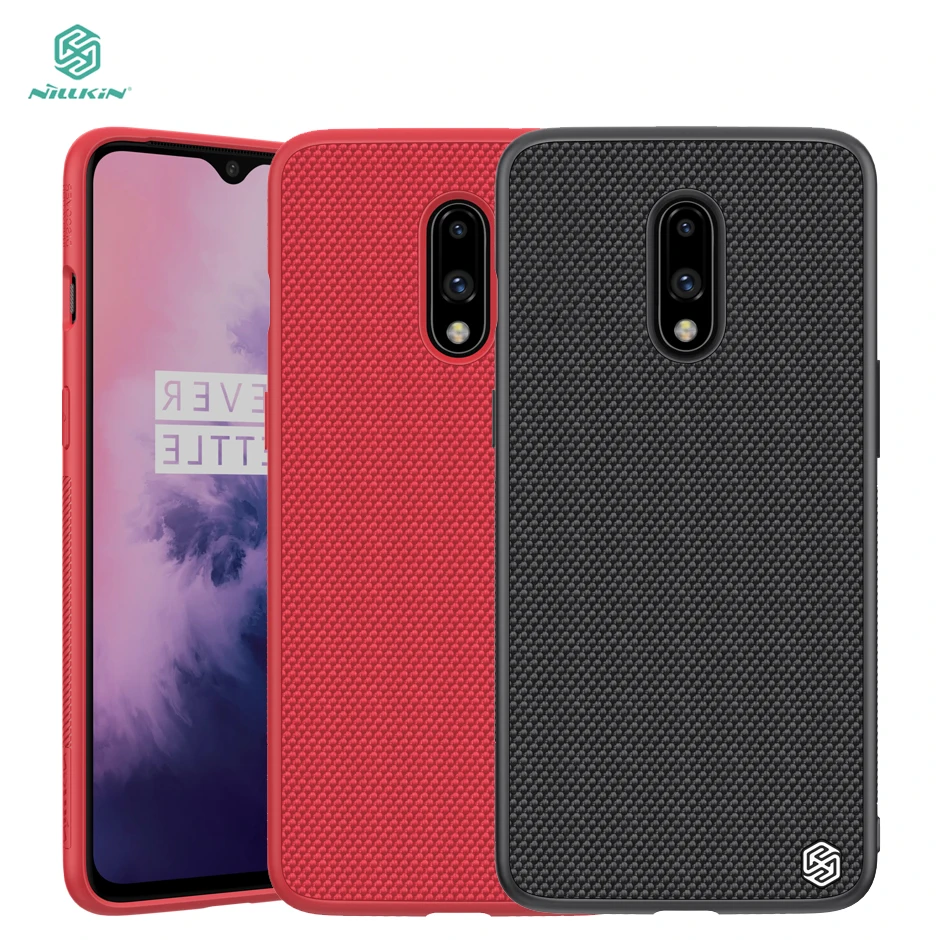 

New 2019 For Oneplus 7 Case Cover NILLKIN Non-slip design Case For Oneplus 7 Cover High Quality Anti-skid Cover For Oneplus 7