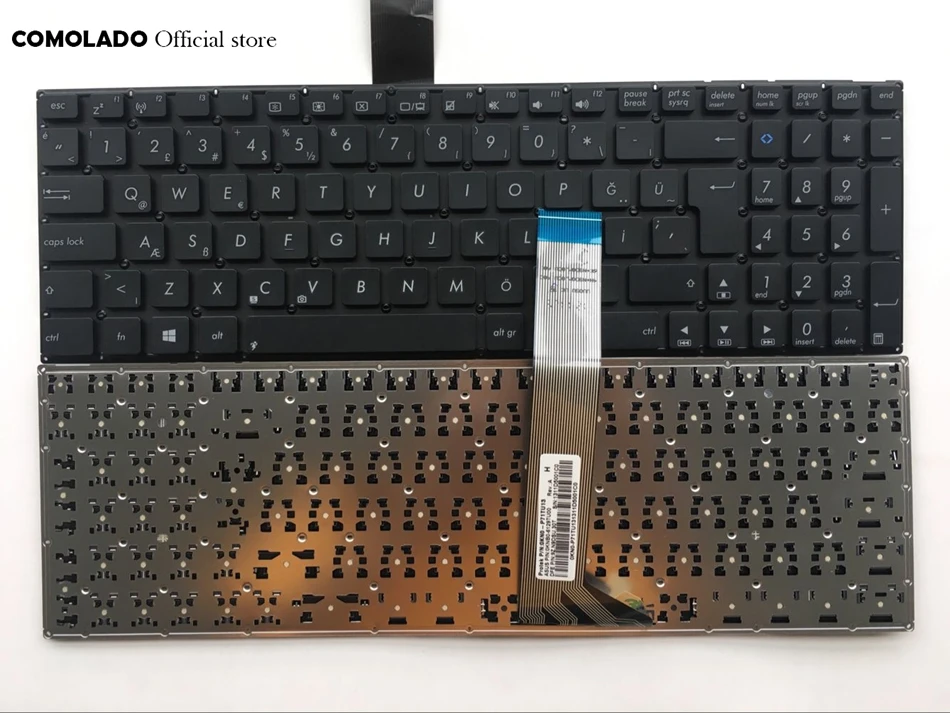 

TR Turkish keyboard for Asus K56 k56C K56CB K56CM K56CA black without frame laptop keyboard TR Layout
