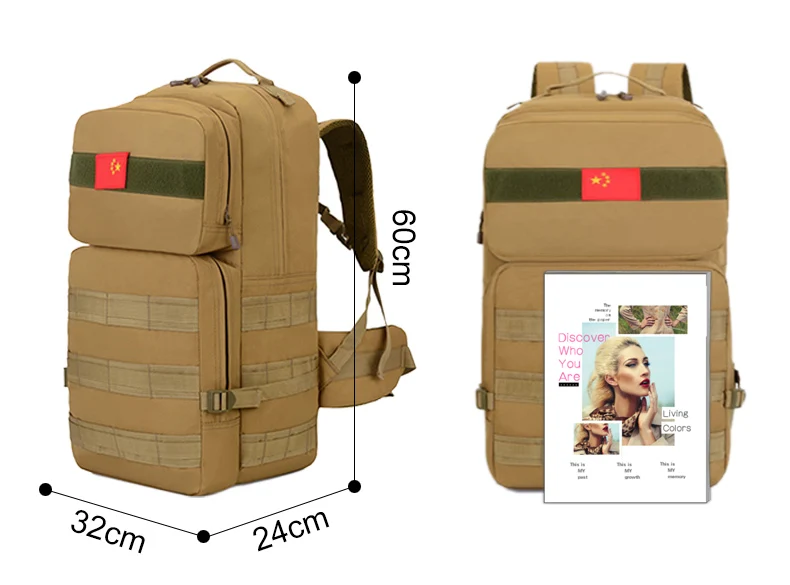 50л походный рюкзак тактический рюкзак военный Molle рюкзаки походная уличная сумка Mohila армейские спортивные сумки треккинговые XA660WA