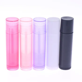

5g 5ml Lipstick Tube Lip Balm Containers Empty Cosmetic Containers Lotion Container Glue Stick Clear Travel Bottle