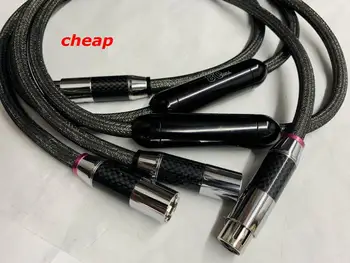 

Free shipping pair Taralabs THE 0.8 Supreme Reference Interconnect XLR Audio cable with carbon fiber XLR plug