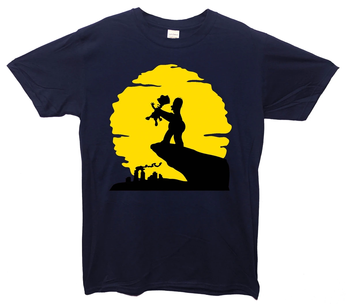 

GILDAN Brand The Circle of Strife. Homer Simpson. Bart Simpson. Lion King. The Simpson T-Shirt Summer