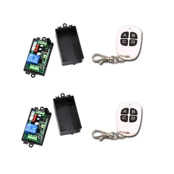 

AC 110V 10A 1CH Channel Relay Receiver Wireless Remote Control Switch AC 220V Remote Controller Switch 315Mhz/433Mhz