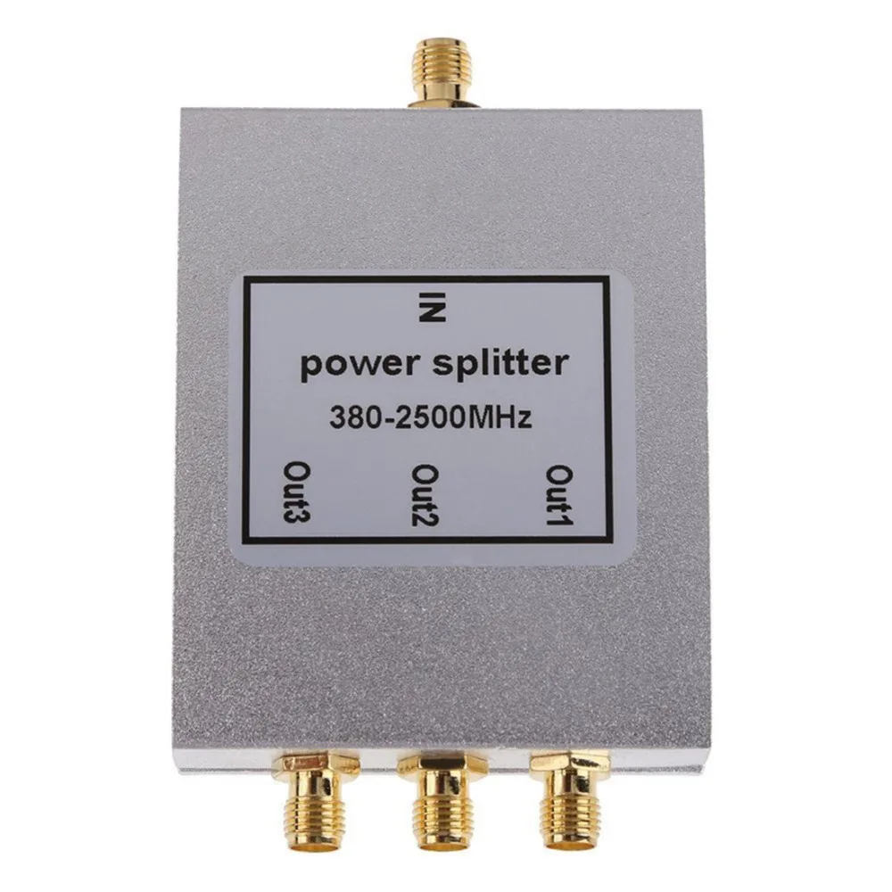 3 Way SMA Power Splitter 380MHz 2500MHz SMA Female Signal Splitter Divider SMA Female Signal