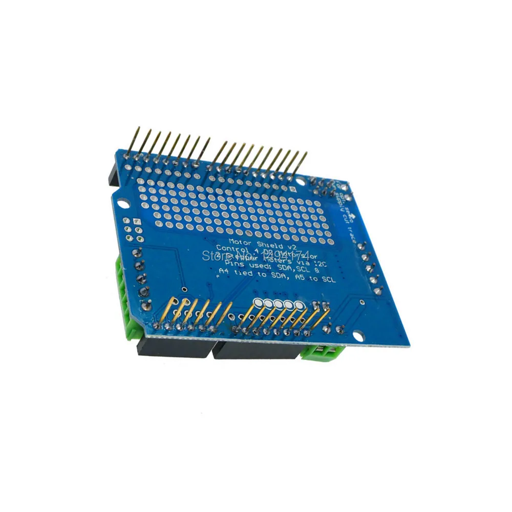 WQScosea Q8S 363 I2C TB6612 шаговый двигатель PCA9685 Servo MOSFET драйвер щит V2 плата для Arduino Uno Mega R3