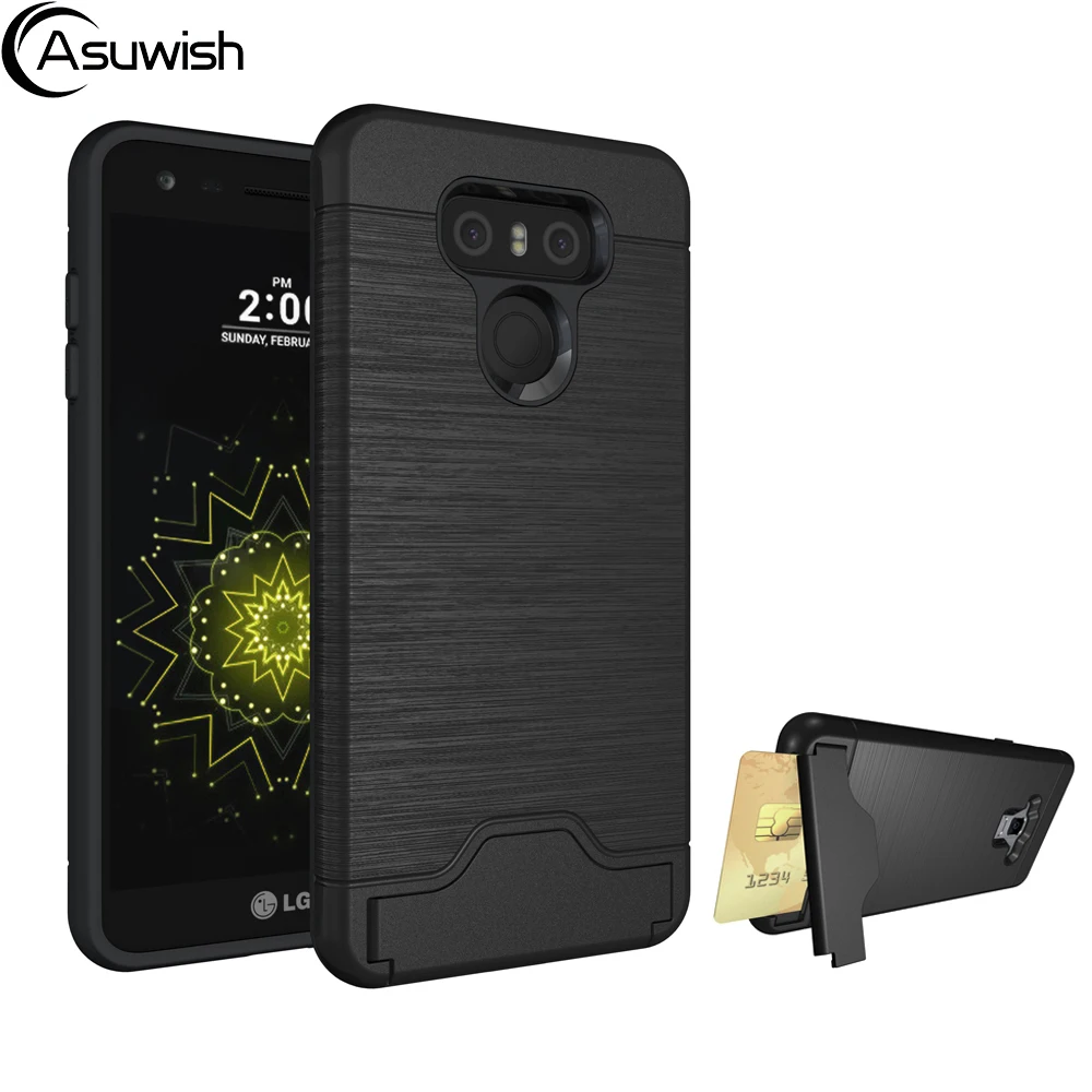 Роскошный чехол повышенной прочности для LG G6 G7 ThinQ G 6 7 H870 H870DS G710EM чехол-подставка