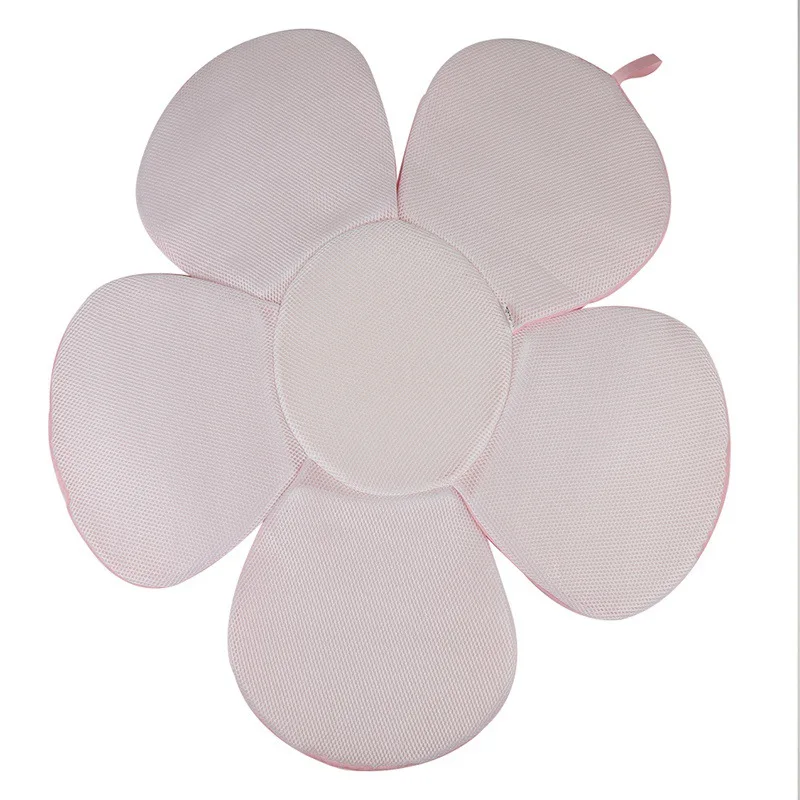 Folding Newborn Baby Bath Tubs Flower Non-slip Bath Tub Flowers Bath For Child bath Cushion Mats