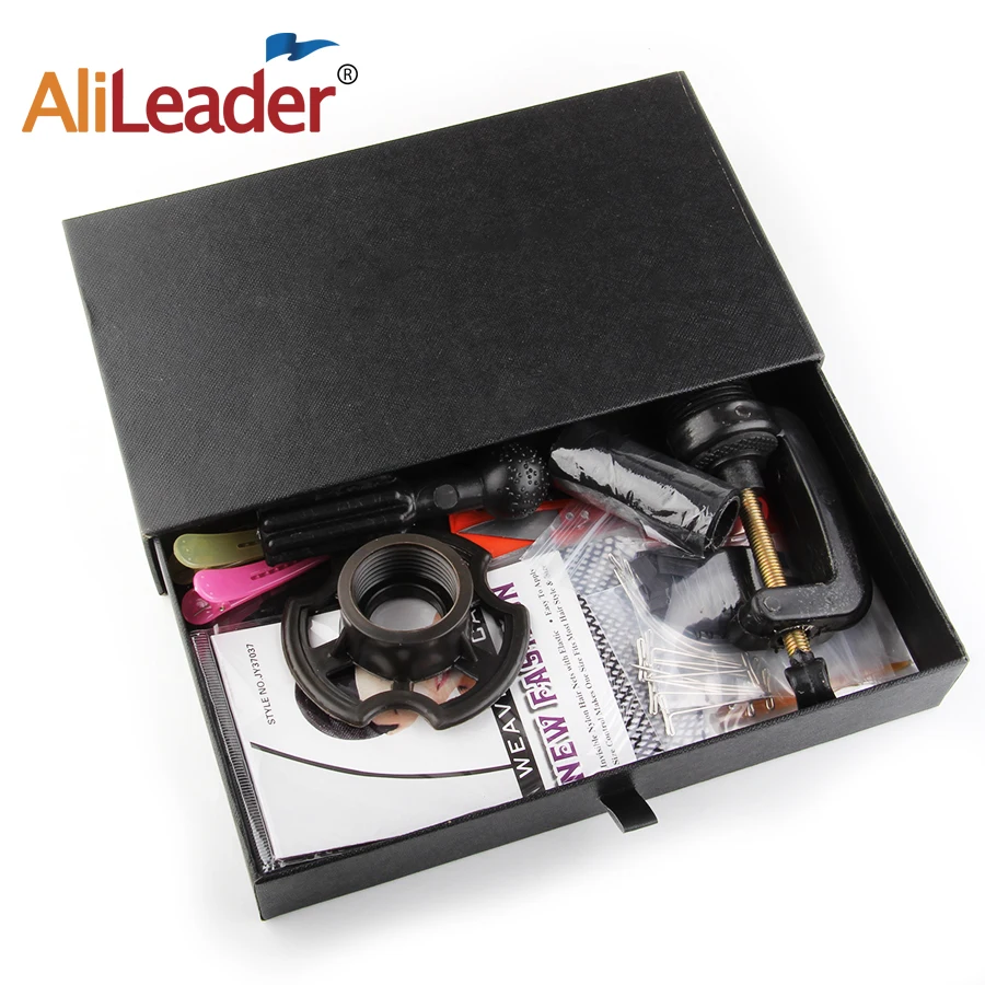 Alileader Wig Accessories Set Kit For Making Wigs DIY Human Hair Wig Accessories Sets Wig Making Starter Kit Hair Net/T Pains