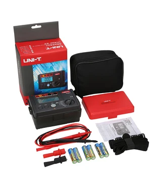 

UNI-T UT501A Insulation Resistance tester meter megger earth ground resistance Voltage Tester Megohmmeter Voltmeter + Backlight