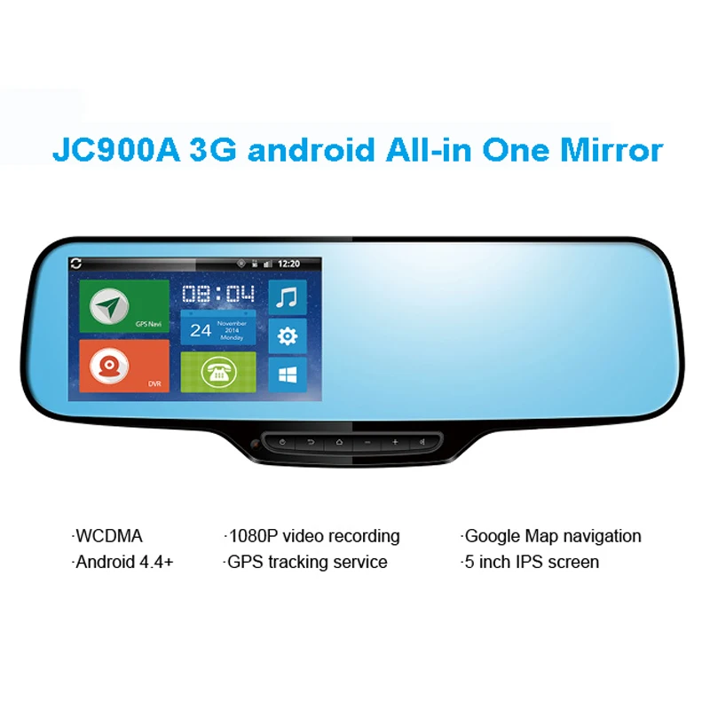 1080 P 3G Android зеркало ремешок Мониторы с двойной Камера для все в одном Google