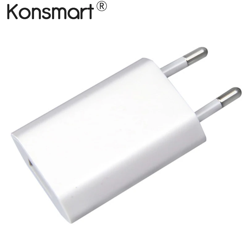 USB EU Wall Charger 5V 1A High Quality AC White Micro USB Power Adapter For Iphone 4S 5 5S 6 Xiaomi HTC LG Adapter USB Charger