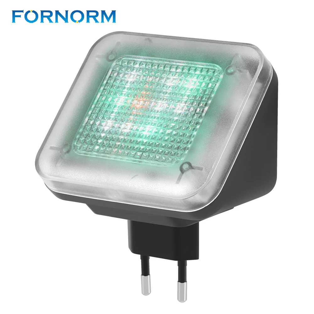 

FORNORM LED TV Simulator Anti-burglar Home Security Tool Burglar Deterrent with Timer and Light Sensor