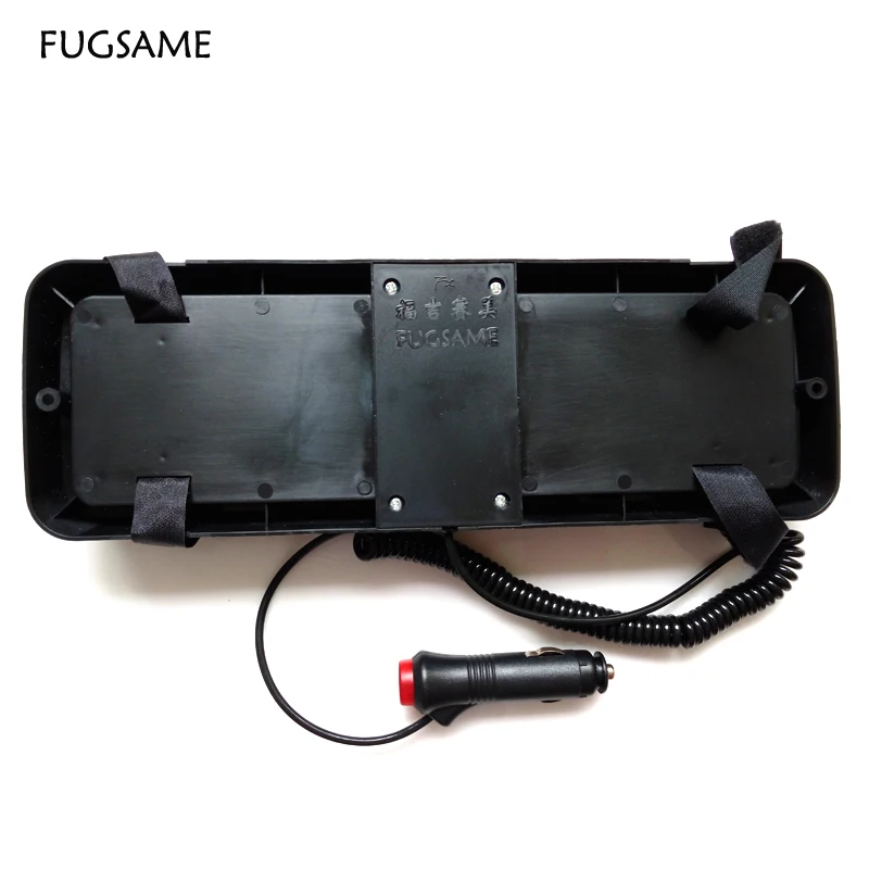 FUGSAME козырек светодиодный синий красный мигающий свет лампа 86 светодиодов
