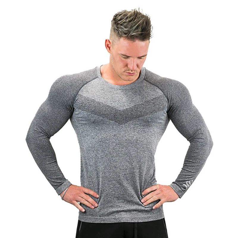 Men's T-shirt O-neck Sports Long-sleeved Bottoming Shirt High Stretch Training Fitness Clothes Mens Workout Shirts Puerto Rico Men's T-shirt O-neck Sports Long-sleeved Bottoming Shirt High Stretch Training Fitness Clothes Mens Workout Shirts Puerto Rico