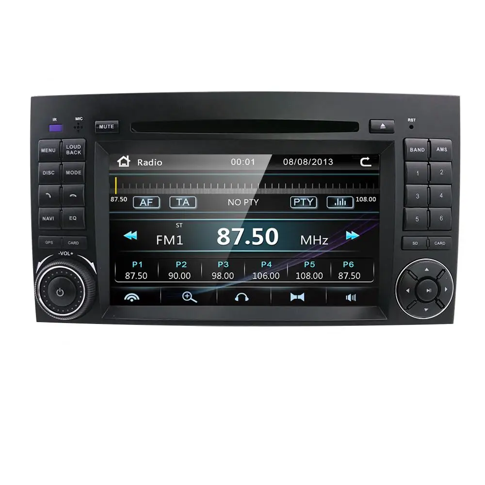 Excellent Car In Dash DVD Player GPS Navigation for Mercedes-Benz W169 A150/A160/A170/A180/A200 W245 B160/B170/B180/B200 W639 Vito/Viano W 2
