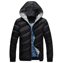 high quality men’s winter jacket clothing Slim thickening 100% cotton Hooded Large size M-3XL Comfortable warmth WZ301