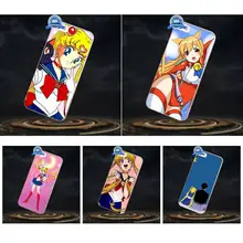 Lindo de dibujos animados Co mi cs Sailor Moon Luna Gato para Xiaomi Redmi 5 4A 3 3S Pro mi 4 mi 4i mi 4C mi 5 mi 5S mi Max Mix nota 2 3 4 Plus