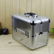 Органайзер-ящик для хранения макияжа Сетка косметический чехол держатель для помады коробка для хранения ювелирных изделий 34*21*26 см