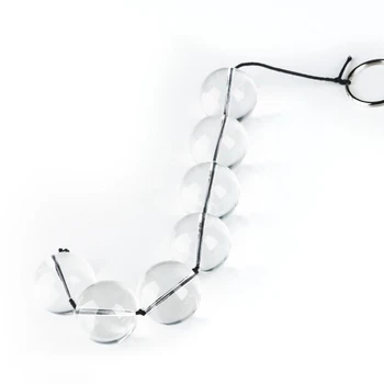 4 Sizes Glass Anal Beads Vaginal Balls Anal Plug Butt Sex Toy Female Sex Products Vagina Kegel Balls for Women Crystal Massager 3