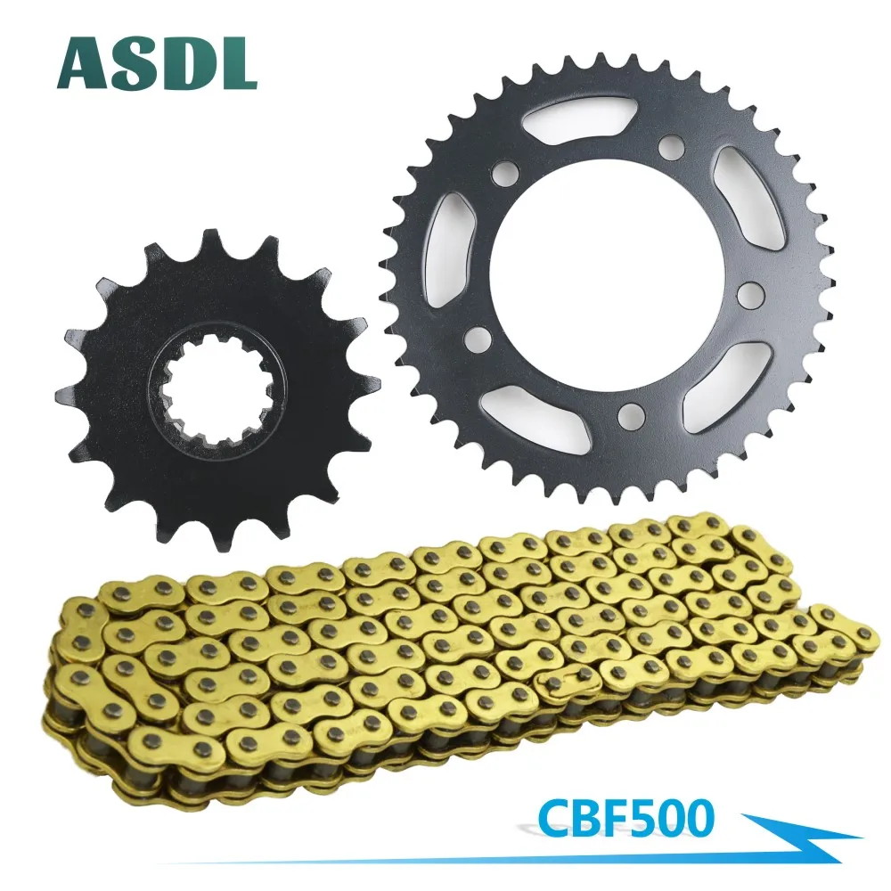 

525 16T 42T Motorcycle Motor Best Transmission Chain and Front Rear Sprocket Set For Honda CBF500 CBF 500 ABS PC39 2004-2008