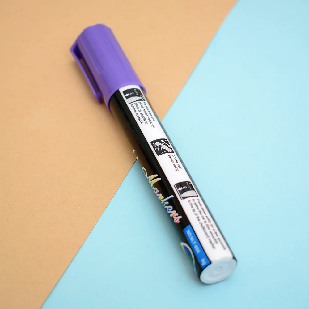8 цветов маркер ручка 5 мм жидкости Мел Люминесцентная Неон Маркер СВЕТОДИОДНЫЙ Стекло доска Книги по искусству Маркеры офиса