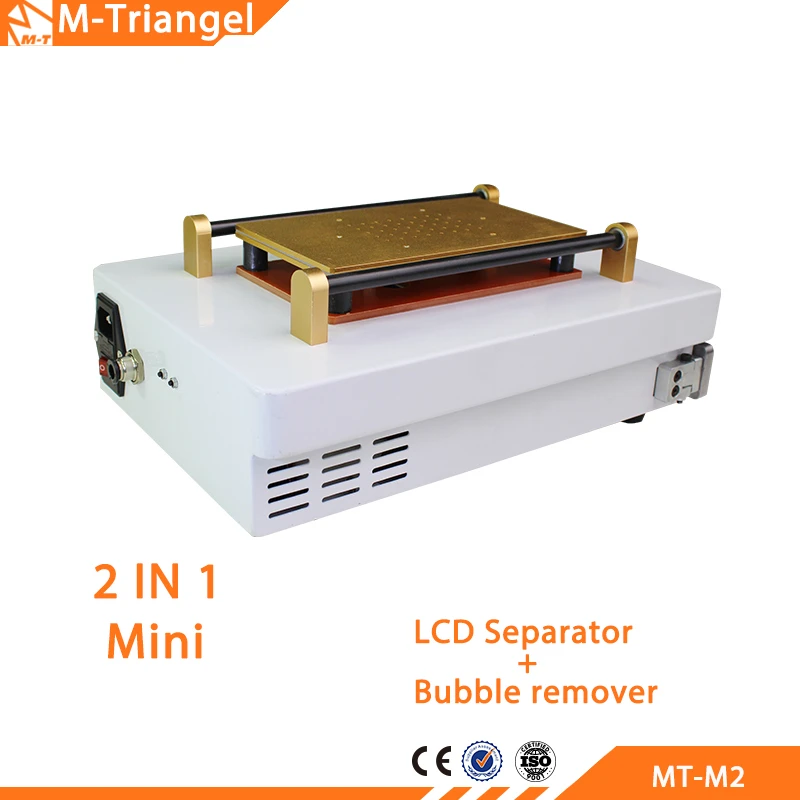 Bubble Remover LCD Separator Multifunction 2 in 1 Need External Vacuum Pump For Iphone 6S Xiaomi Huawei Mobile Phone M-Triange1