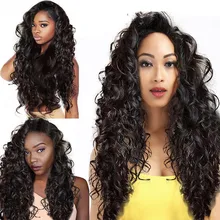 Suitable All Skin Colors Women Girl Black Brazilian Short Wavy Curly Parting High Temperature Fiber Wig Hair Gift Dropshipping Suitable All Skin Colors Women Girl Black Brazilian Short Wavy Curly Parting High Temperature Fiber Wig Hair Gift Dropshipping