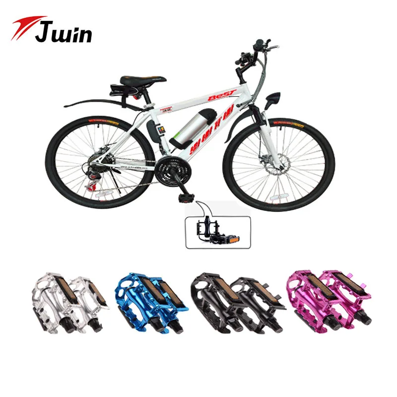 

Jwin Bicycle Pedals Mountain Cycling Aluminium Alloy Foot Pedal Bike Accessories