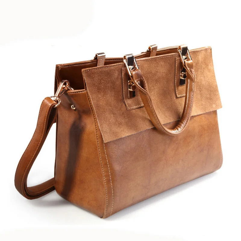 New Fashion Large Leather Tote Bag 2017 Luxury Women Shoulder Bags Fashion Women Bag Brand ...
