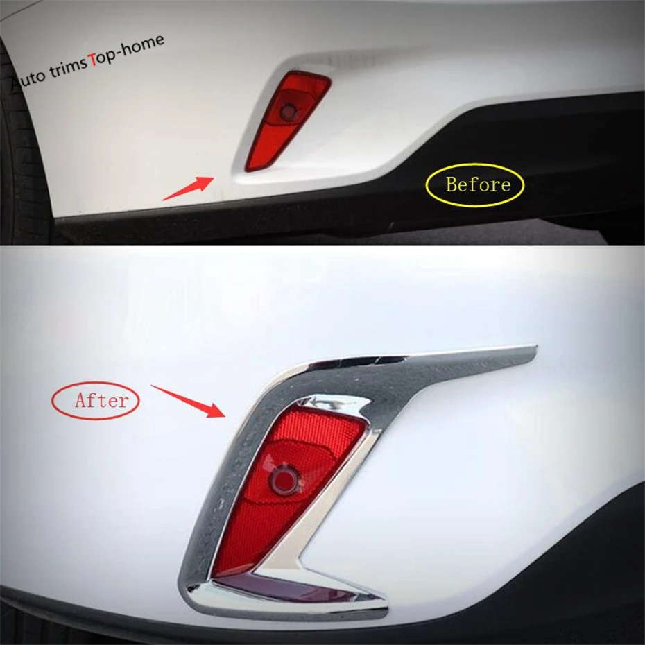 Yimaautotrims задний багажник противотуманные фары рамка обшивка для Ford Focus 2019 2021 седан