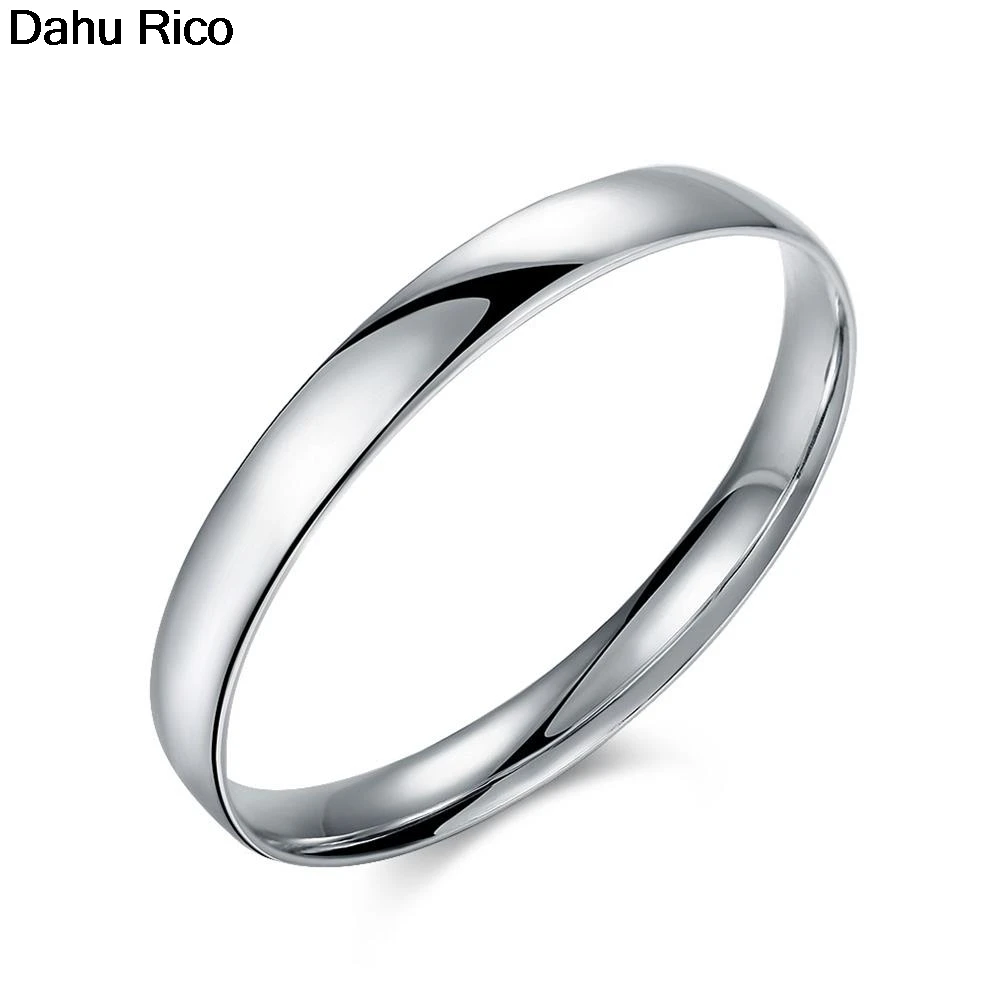

flat shiny smooth surface brazaletes pulseras mens hombre vaderdag silver color arabe joyas joias chinese mark Dahu Rico bangles