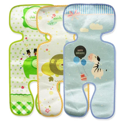

Baby Cart Diaper Pad Cover Stroller Ice Silk Mat Car Seat Cushion Newborn Infant Summer Breathable Cool Prams Pushchairs MatZ132