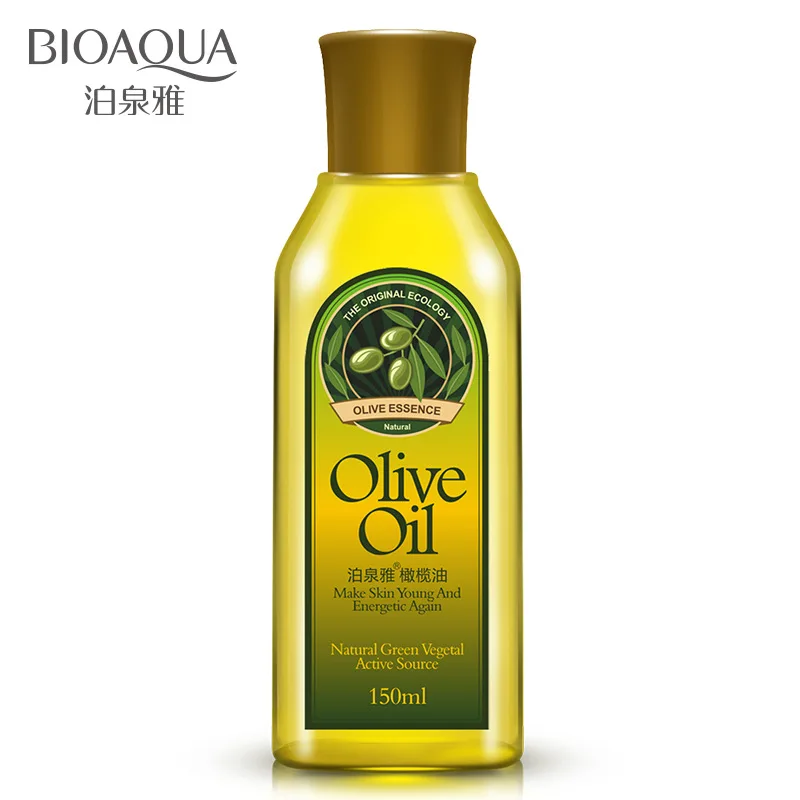 Bioaqua оливковое масло, очищающее кожу, водное массажное масло, смягчающее Уход за волосами, Увлажняющий глицерин, чистые рукавицы