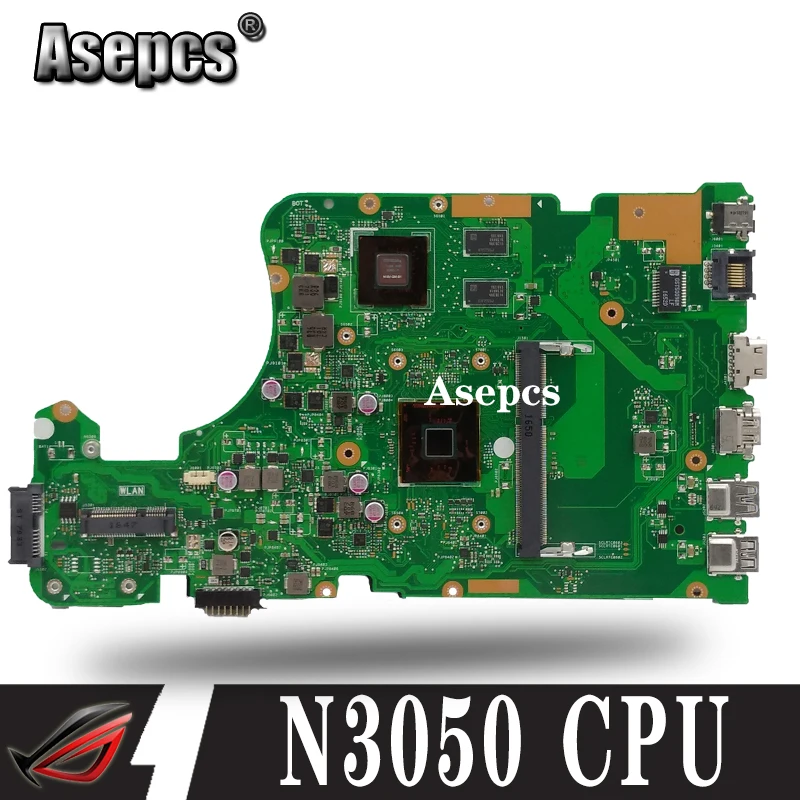 X555SJ N3050 Процессор N16V-GM-B1 Материнская плата Asus X555S X555SJ X555 A555 A555S Материнская плата ноутбука тестирование работы