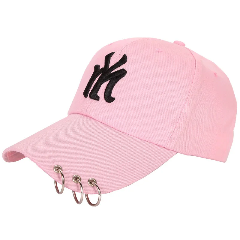 Новая бейсбольная Кепка унисекс хлопковая Выходная шляпа NY вышивка Snapback в стиле панк спортивные шапки для мужчин и женщин хоккейная Регулируемая Кепка s