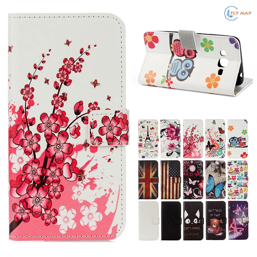 Flip Coque For Samsung Galaxy J2 Prime G532 G532F G532F/DS SM-G532 SM-G532F SM-G532F/DS TPU Wallet Card Phone Leather Case Cover