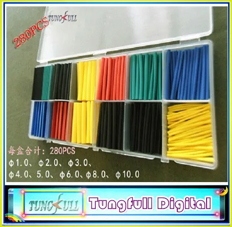 Термоусадочная трубка для кабеля с клеем|heat shrink tubing box|heat boxshrink wrap tube |