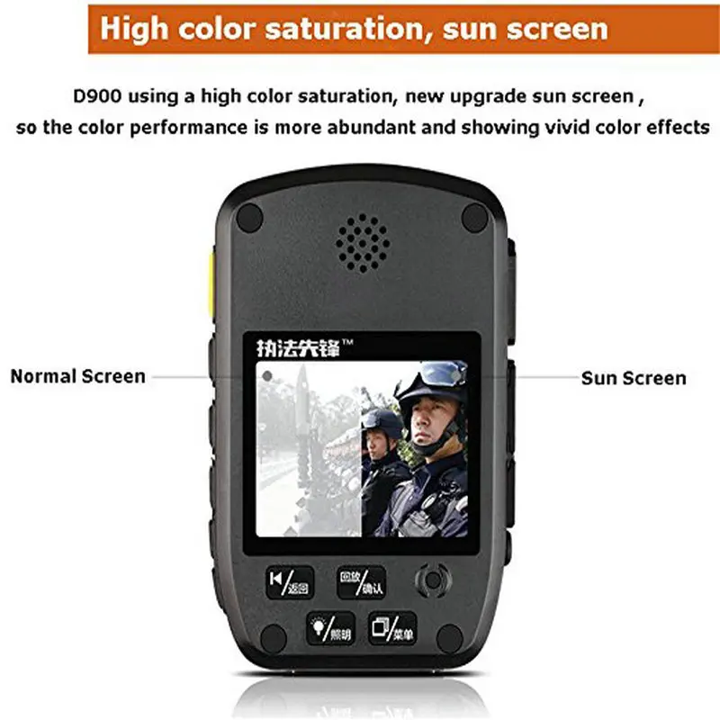 D900 Novatek 96650 32 Гб Full HD 1080P полицейская видеокамера с отворотом на лацкане