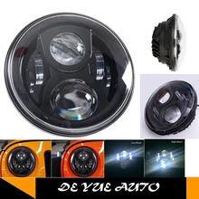 2 шт. цена 7 дюймовая круглая головная фара в сборе 87 Вт Светодиодный прожектор для Hummer Jeep Wrangler CJ TJ JK 98-15